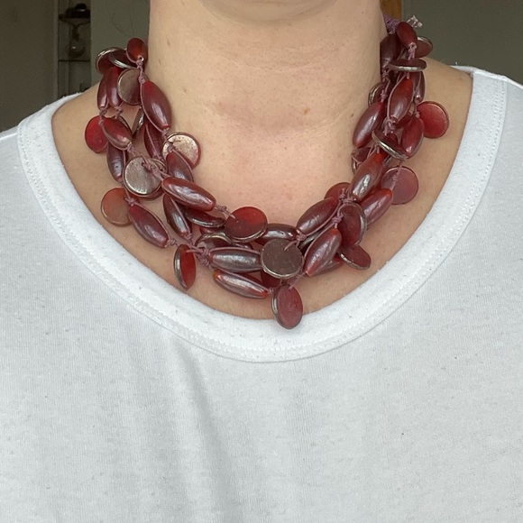 Grecian Glass Necklace - Picture 2 of 2